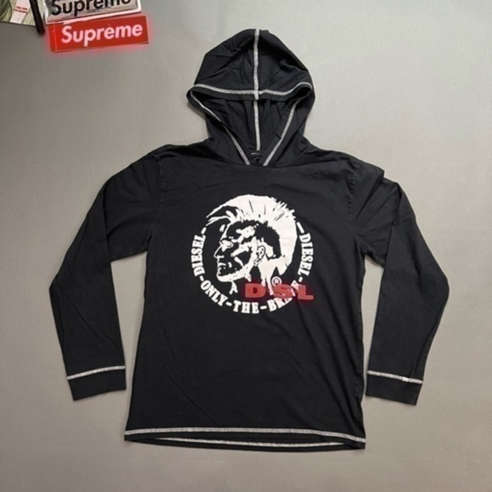 Luxury Designer DIESEL Graphic Hoodie